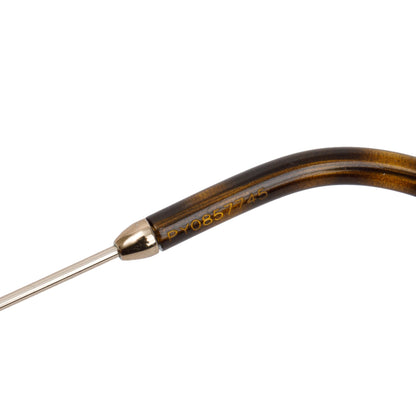 Burberry B 4251-Q Check & Havana Acetate Cat-Eye Sunglasses