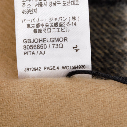 Burberry Beige Giant House Check Cashmere Scarf