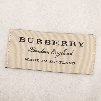 Burberry Beige Multicolor Horseferry House Check Cashmere Scarf