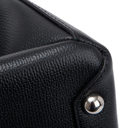 Burberry Bi-Color Leather Medium Banner Tote