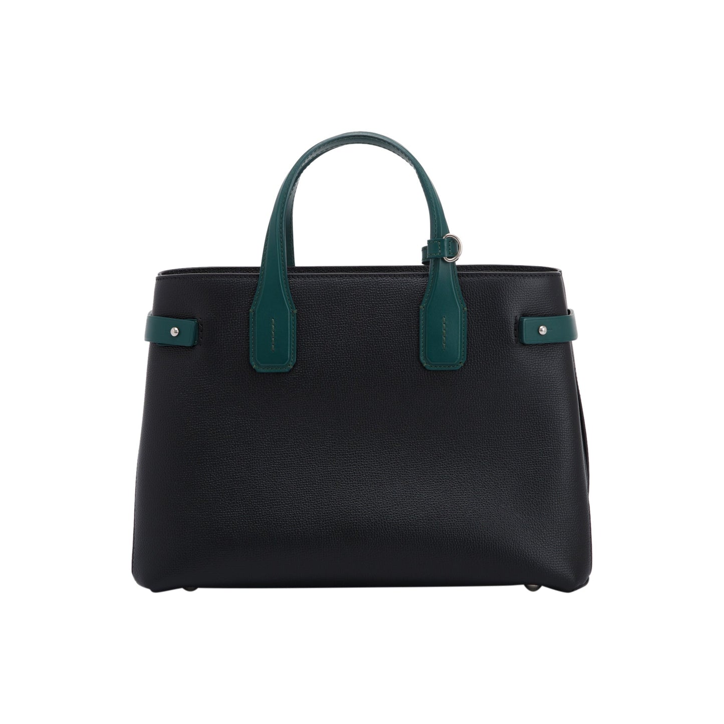 Burberry Bi-Color Leather Medium Banner Tote