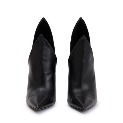 Burberry Black Calfskin Leather Essendon 105 Pump, Size 40