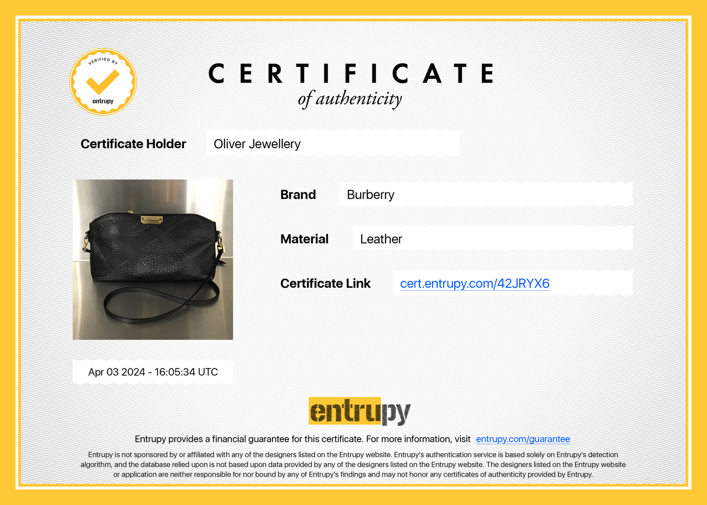 Burberry Black Check Embossed Heritage Grain Leather Chichester Crossbody Bag