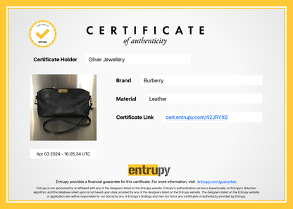 Burberry Black Check Embossed Heritage Grain Leather Chichester Crossbody Bag