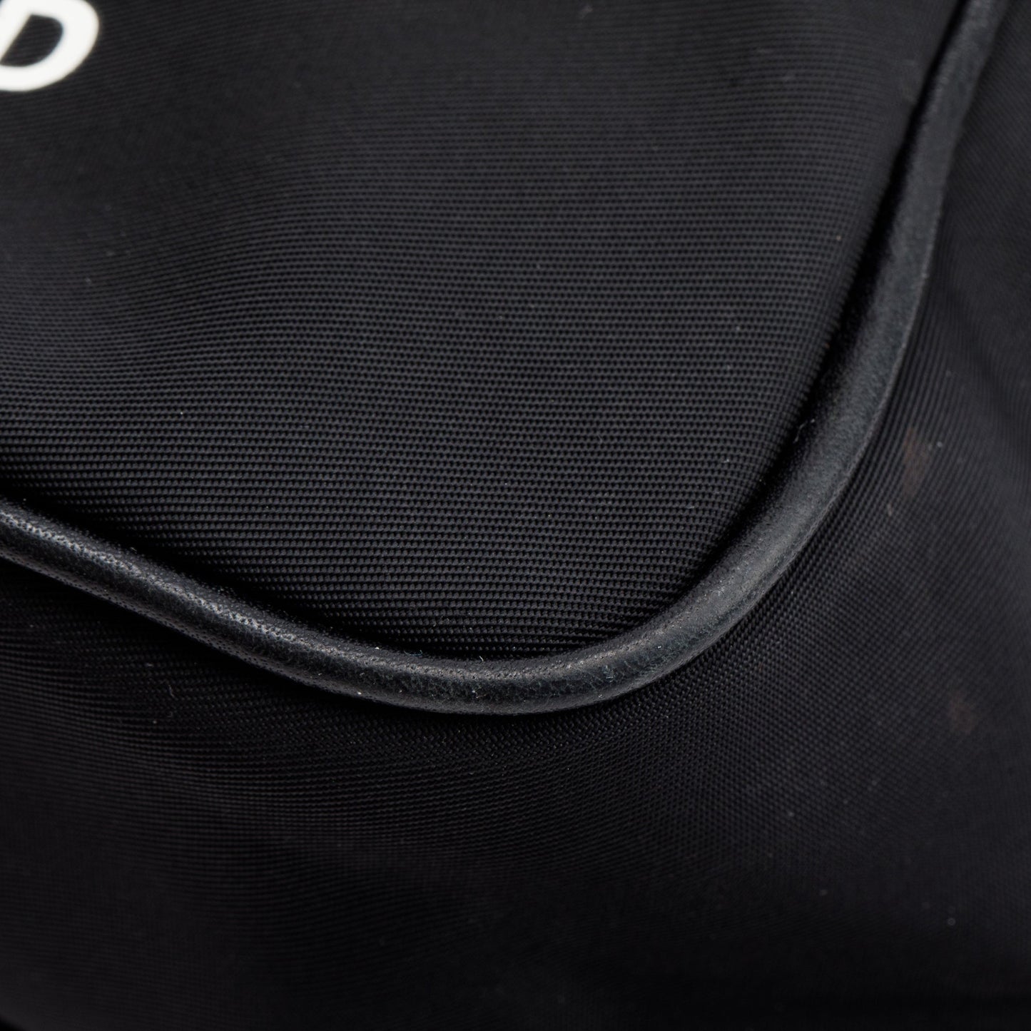 Burberry Black Econyl Logo-Print Bum Bag