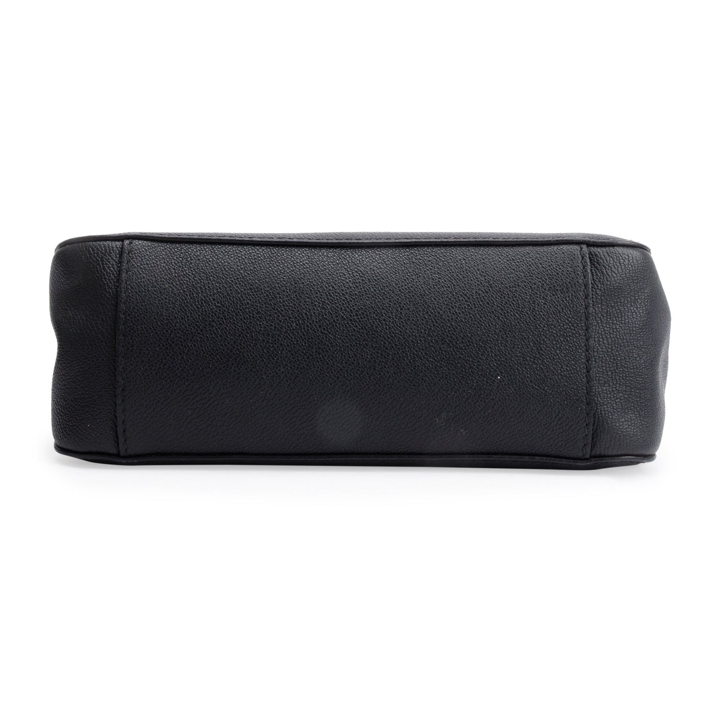 Burberry Black Grain Leather Helmsley Crossbody Bag