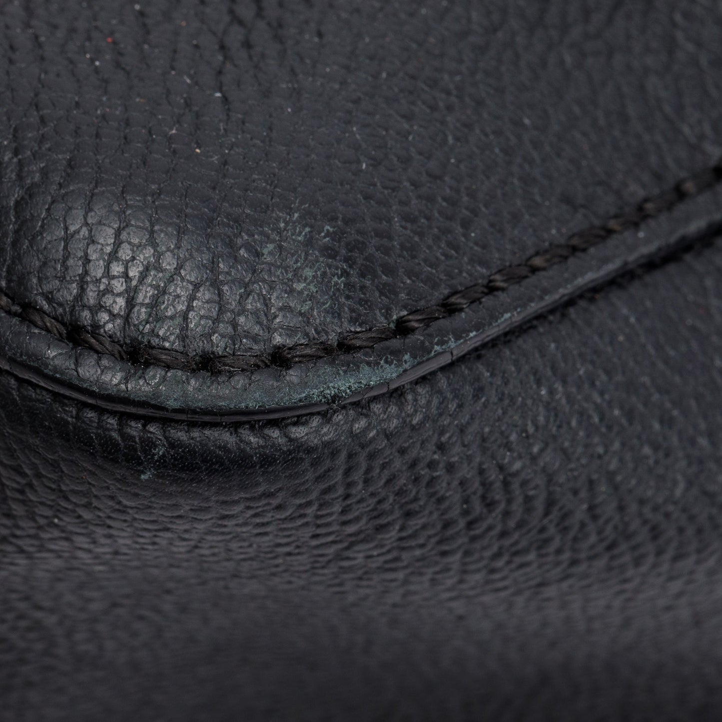 Burberry Black Grain Leather Helmsley Crossbody Bag