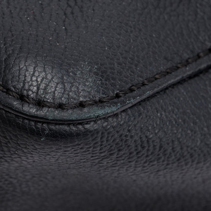 Burberry Black Grain Leather Helmsley Crossbody Bag