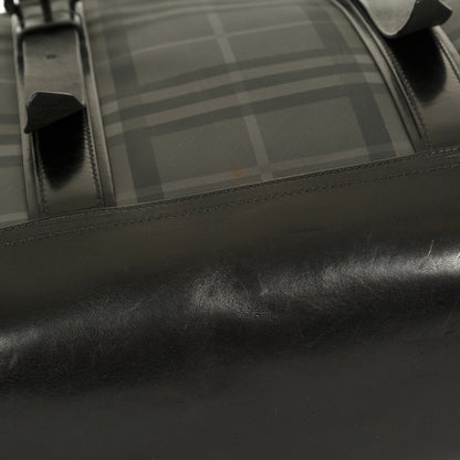 Burberry Black London Check Briefcase