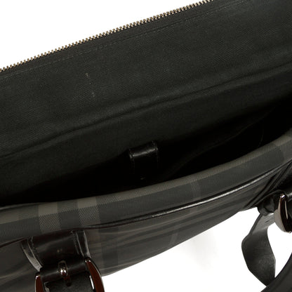 Burberry Black London Check Briefcase