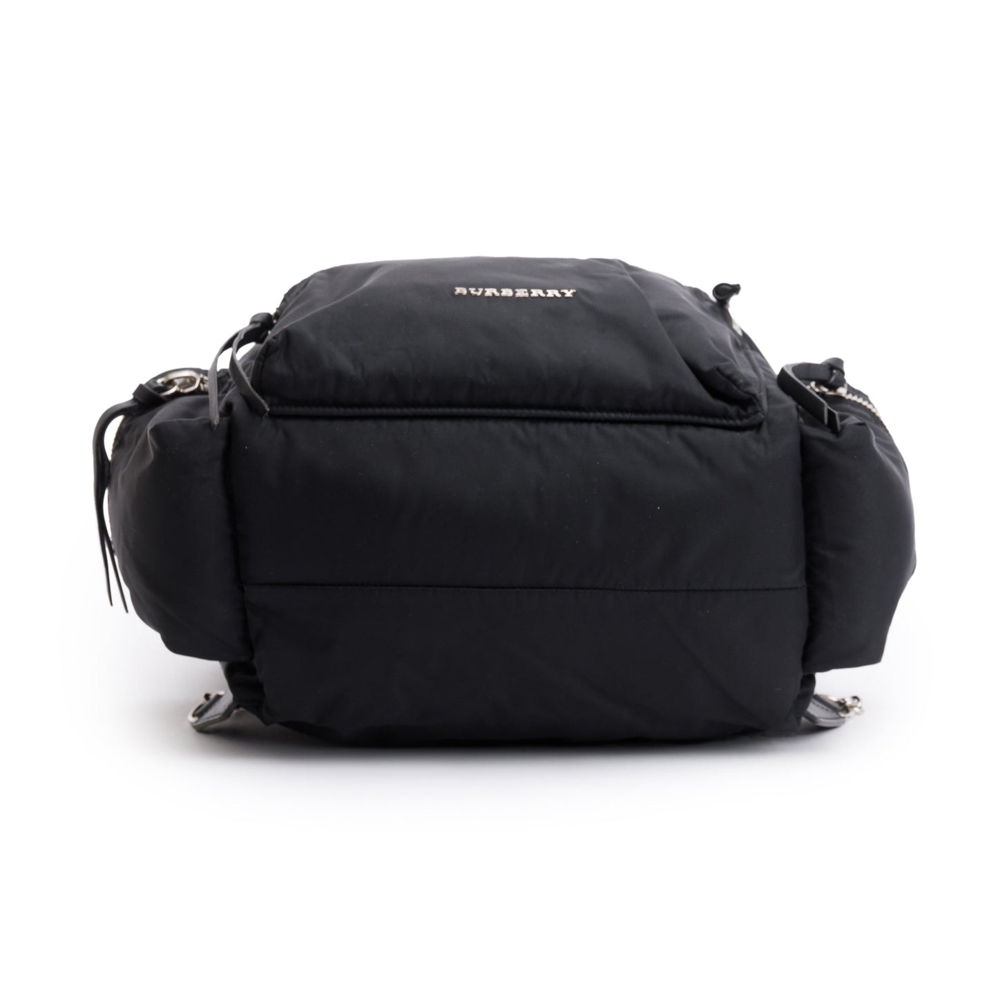 Burberry Black Technical Nylon Large Rucksack Backpack
