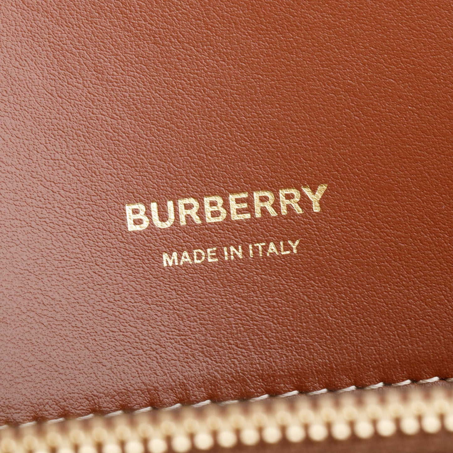 Burberry Black/Brown Calfskin Leather Vintage Check Trim Medium Two Handle Title Tote