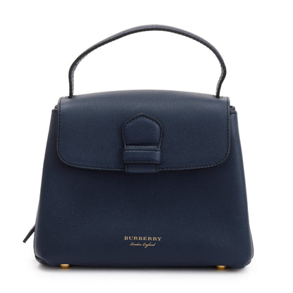 Burberry Blue Calfskin Small Camberley Bag