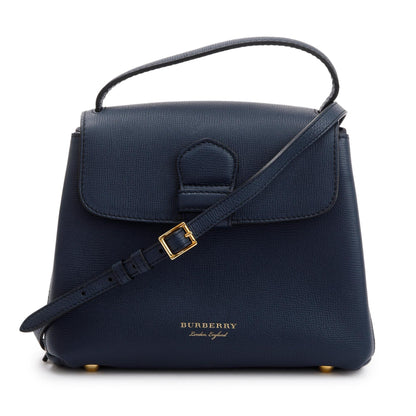 Burberry Blue Calfskin Small Camberley Bag