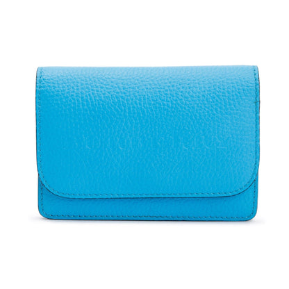 Burberry Blue Leather Hampshire Crossbody Bag