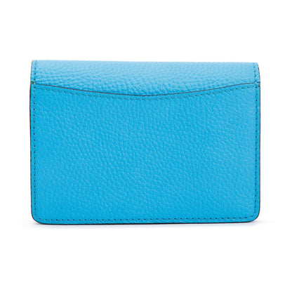 Burberry Blue Leather Hampshire Crossbody Bag
