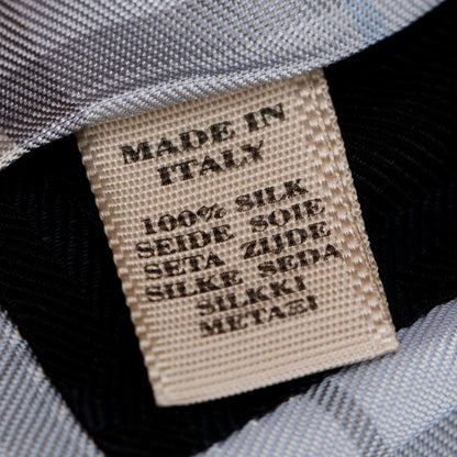 Burberry Blue Silk Tie