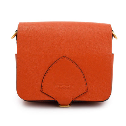 Burberry Brown Leather Bridle Square Satchel