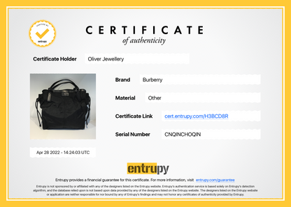 Burberry Buckleigh Nylon Tote