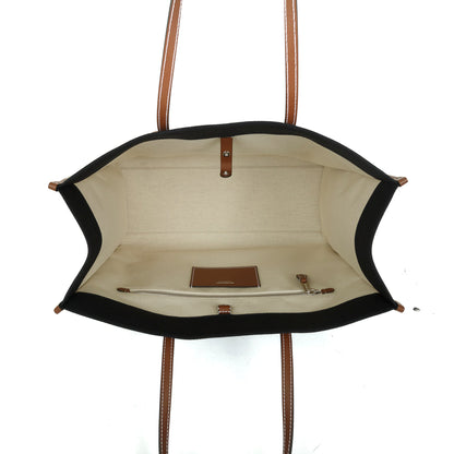 Burberry Canvas & Leather Medium Freya Tote