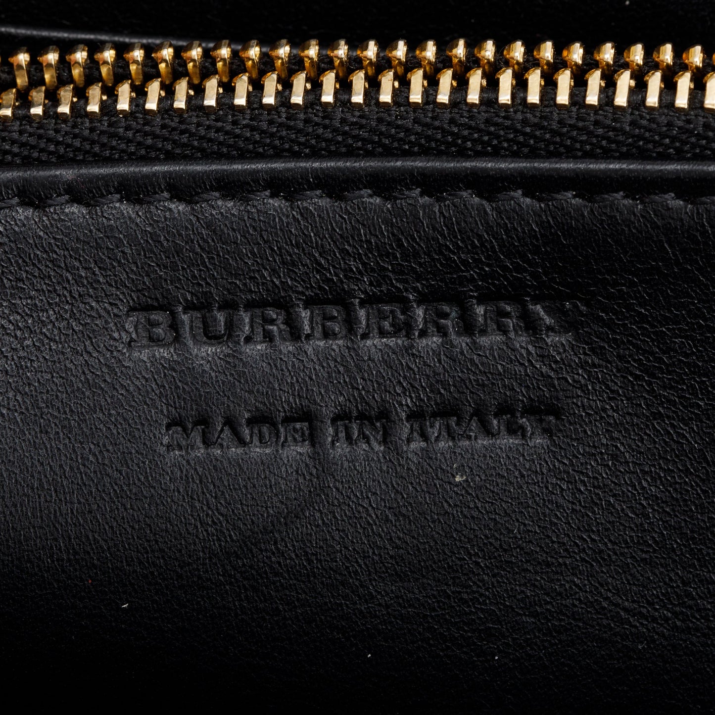 Burberry Check Canvas Black Leather Trim Derby Continental Zip Wallet