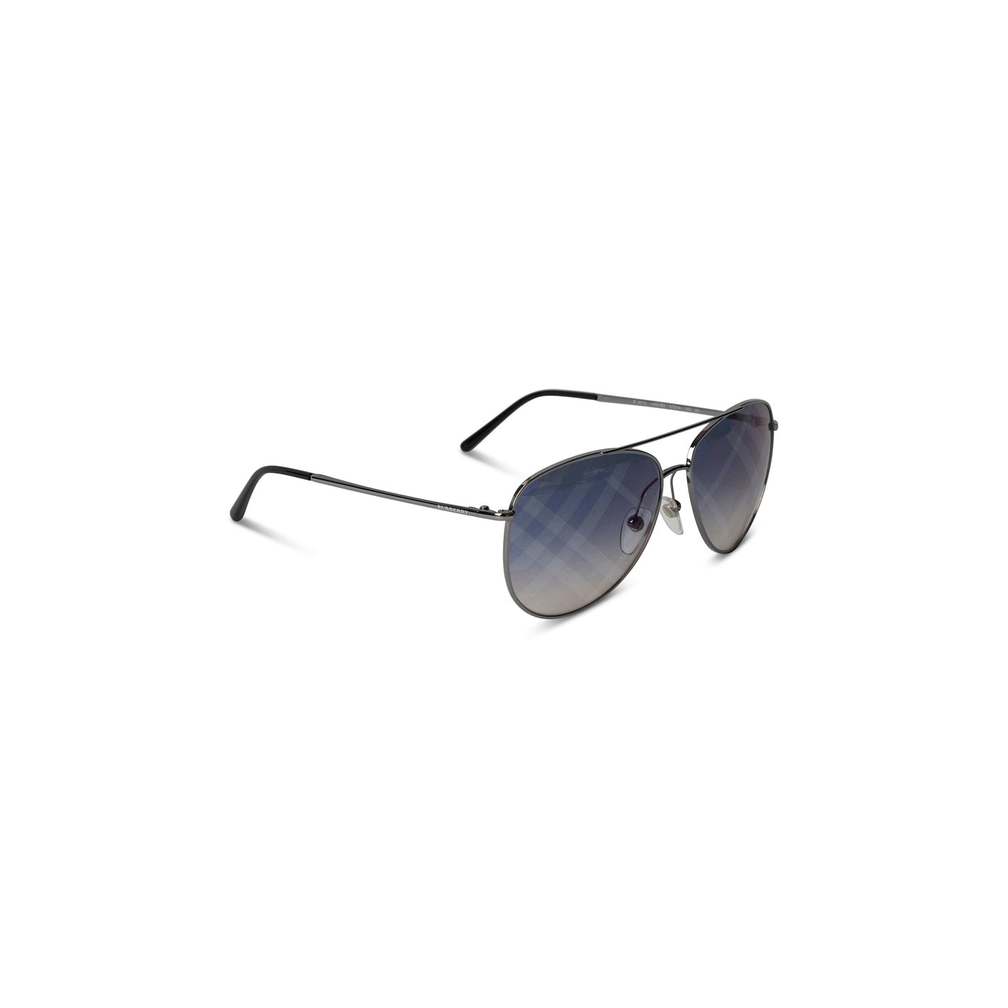Burberry Check Lens Aviator Sunglasses