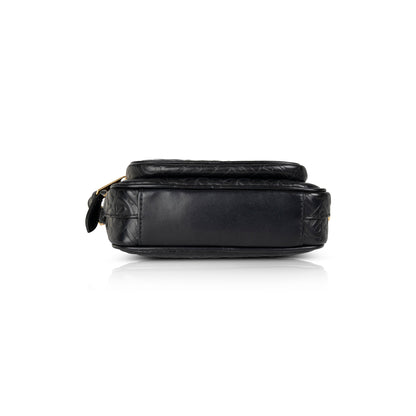 Burberry Embossed Leather TB Camera Crossbody