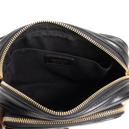 Burberry Embossed Leather TB Camera Crossbody