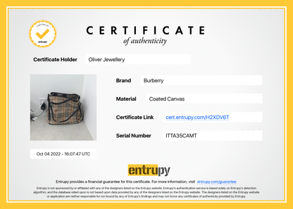 Burberry Haymarket Check Canterbury Tote