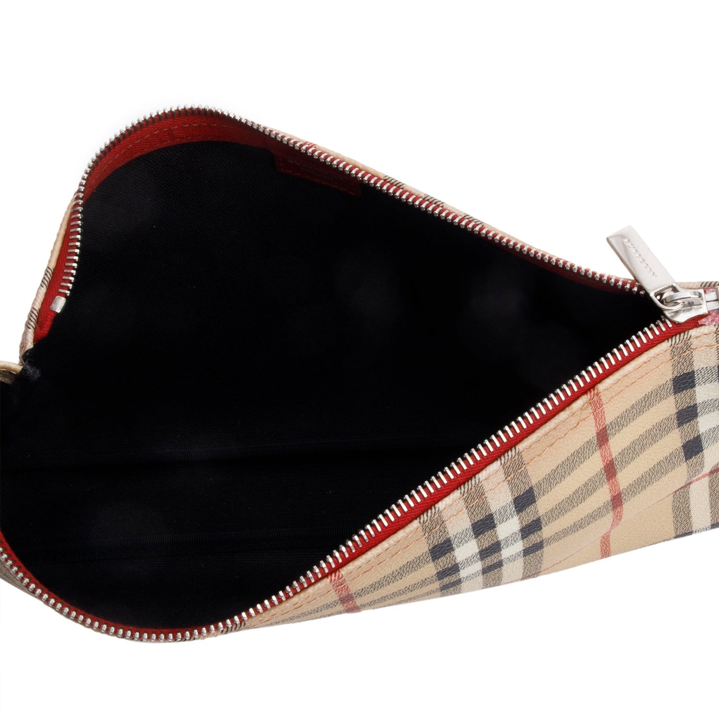 Burberry Haymarket Check Canvas Shoulder Bag
