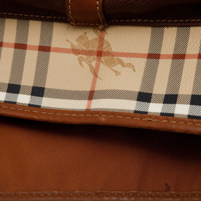 Burberry Haymarket Check Garment Bag