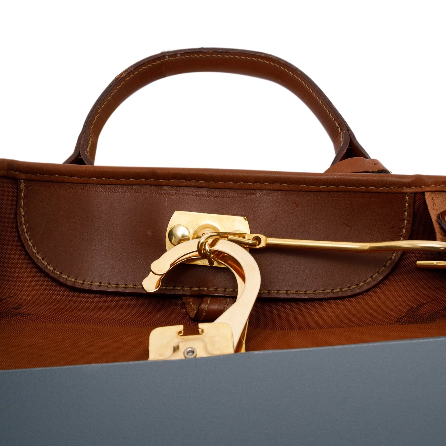 Burberry Haymarket Check Garment Bag