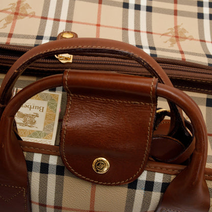 Burberry Haymarket Check Garment Bag