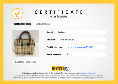 Burberry Haymarket Check Mini Tote