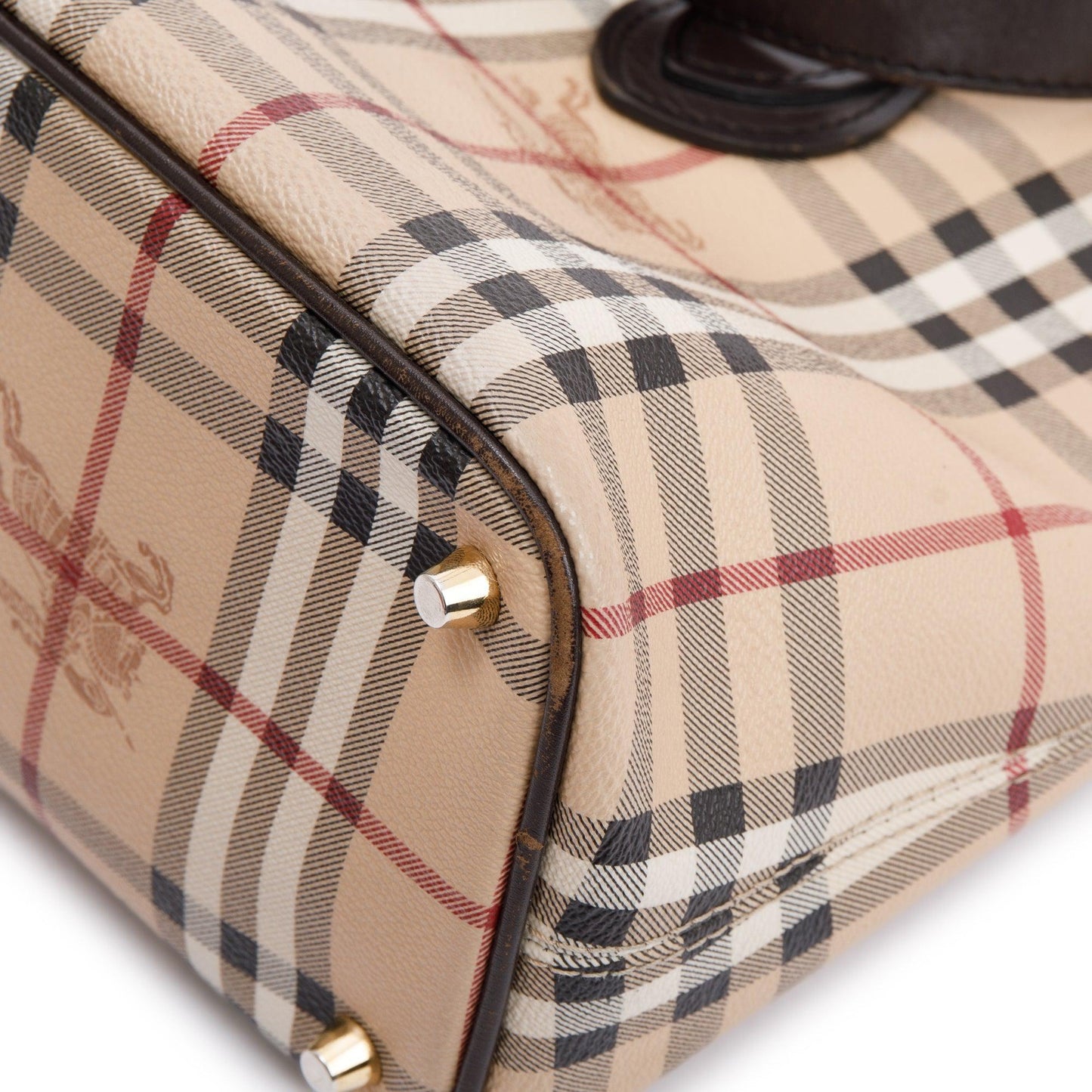 Burberry Haymarket Check Regent Tote