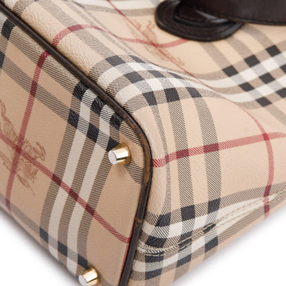 Burberry Haymarket Check Regent Tote