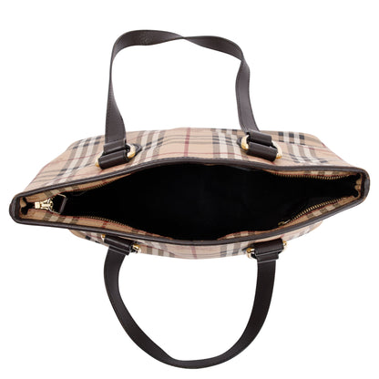 Burberry Haymarket Check Regent Tote