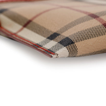 Burberry Haymarket Check Small Peyton Crossbody Bag