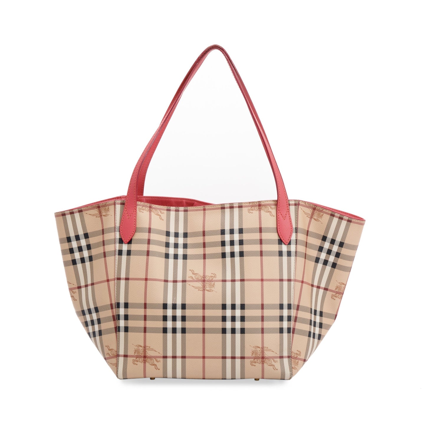 Burberry Haymarket Check Tote Bag