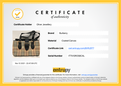 Burberry Haymarket Eden Tote