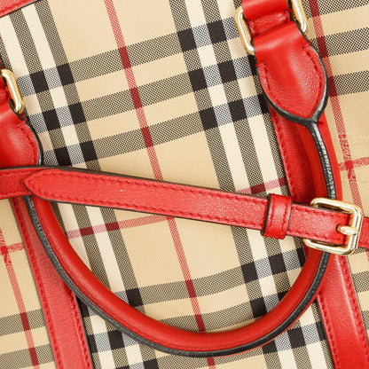 Burberry Horseferry Check Small Orchard Bowling Bag