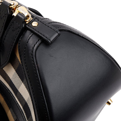 Burberry House Check Bridle Orchard Handle Bag