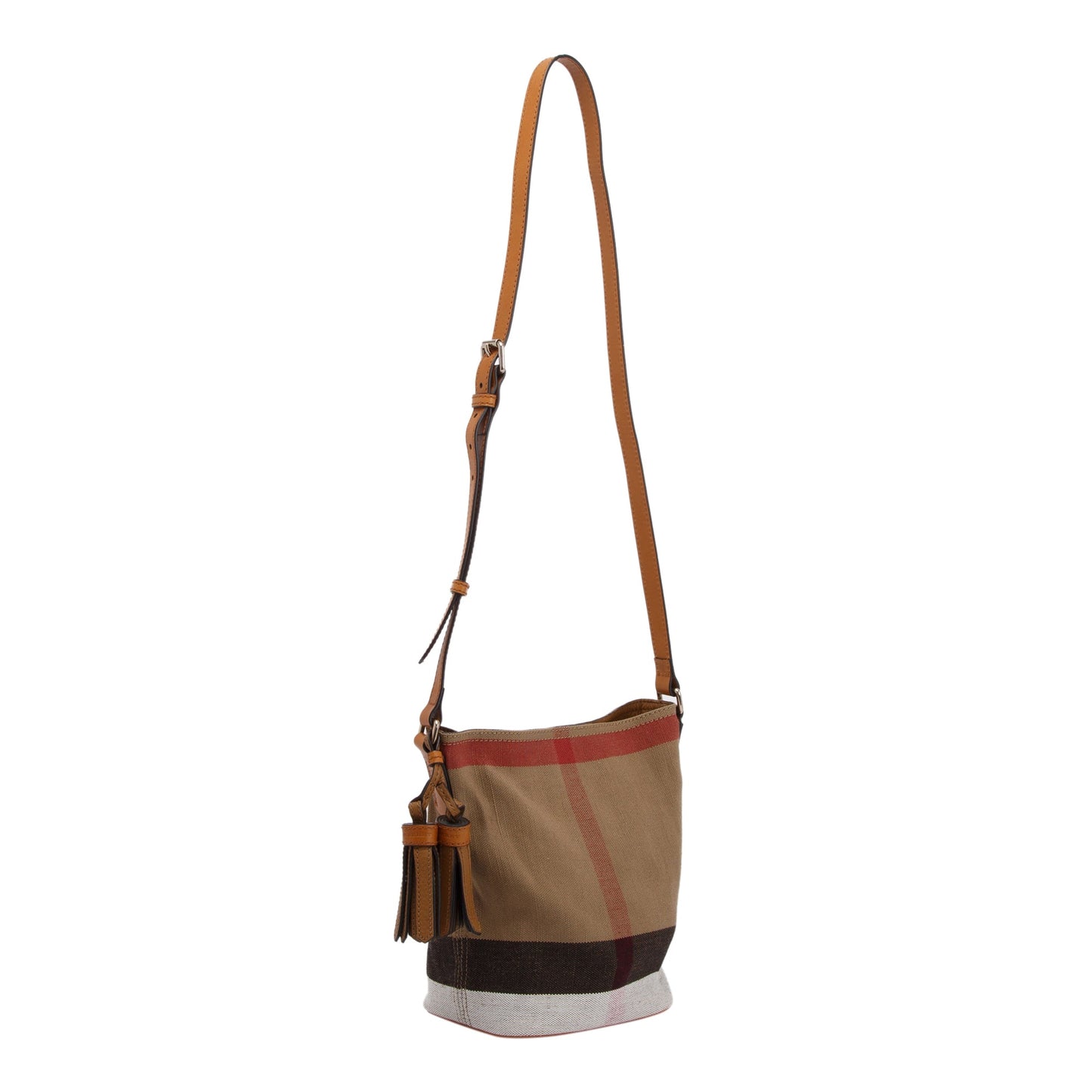 Burberry House Check Bucket Small Ashby Bag