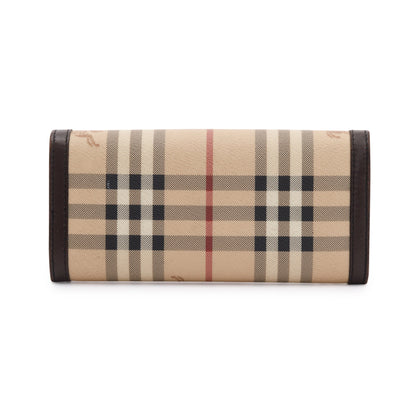 Burberry House Check Continental Wallet