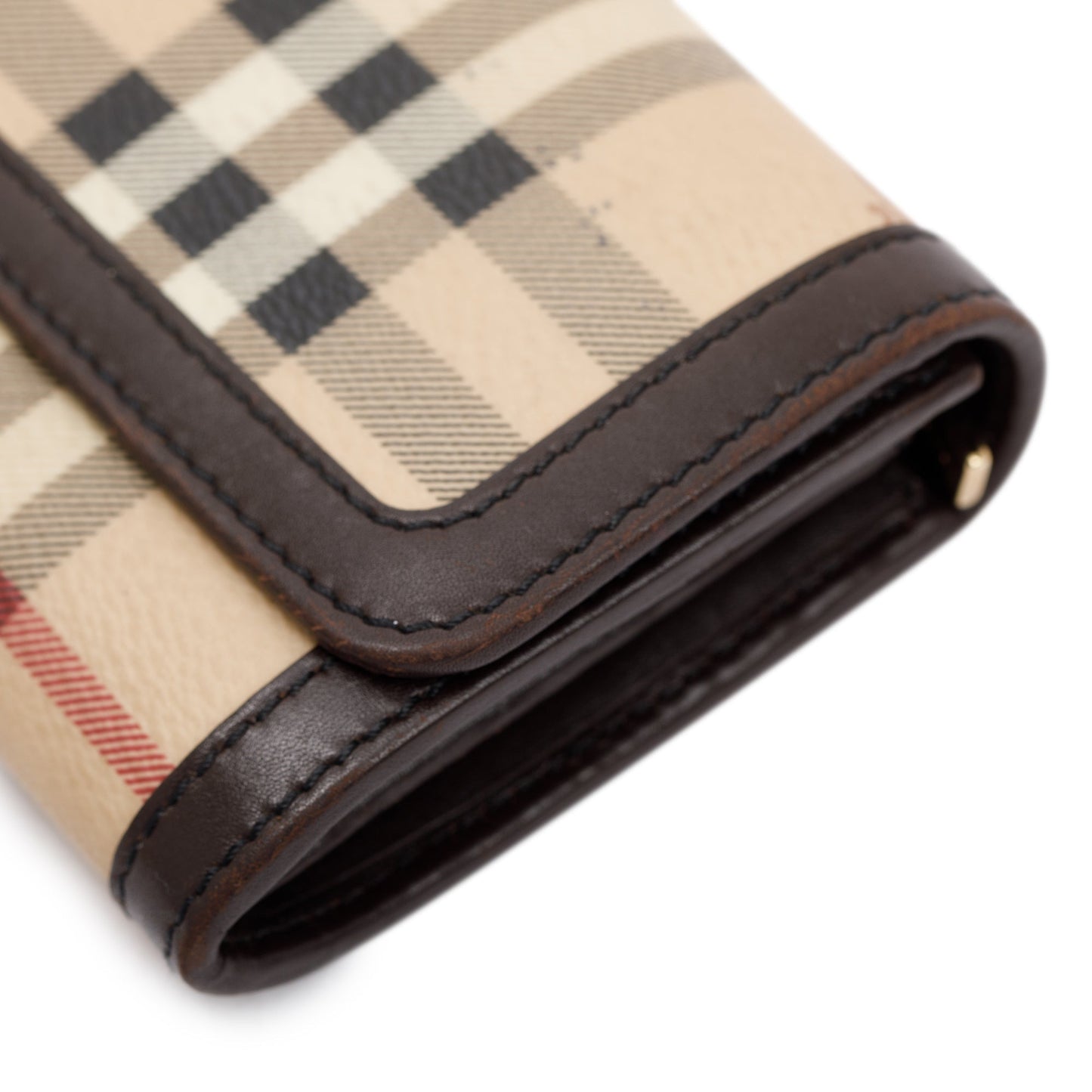 Burberry House Check Continental Wallet