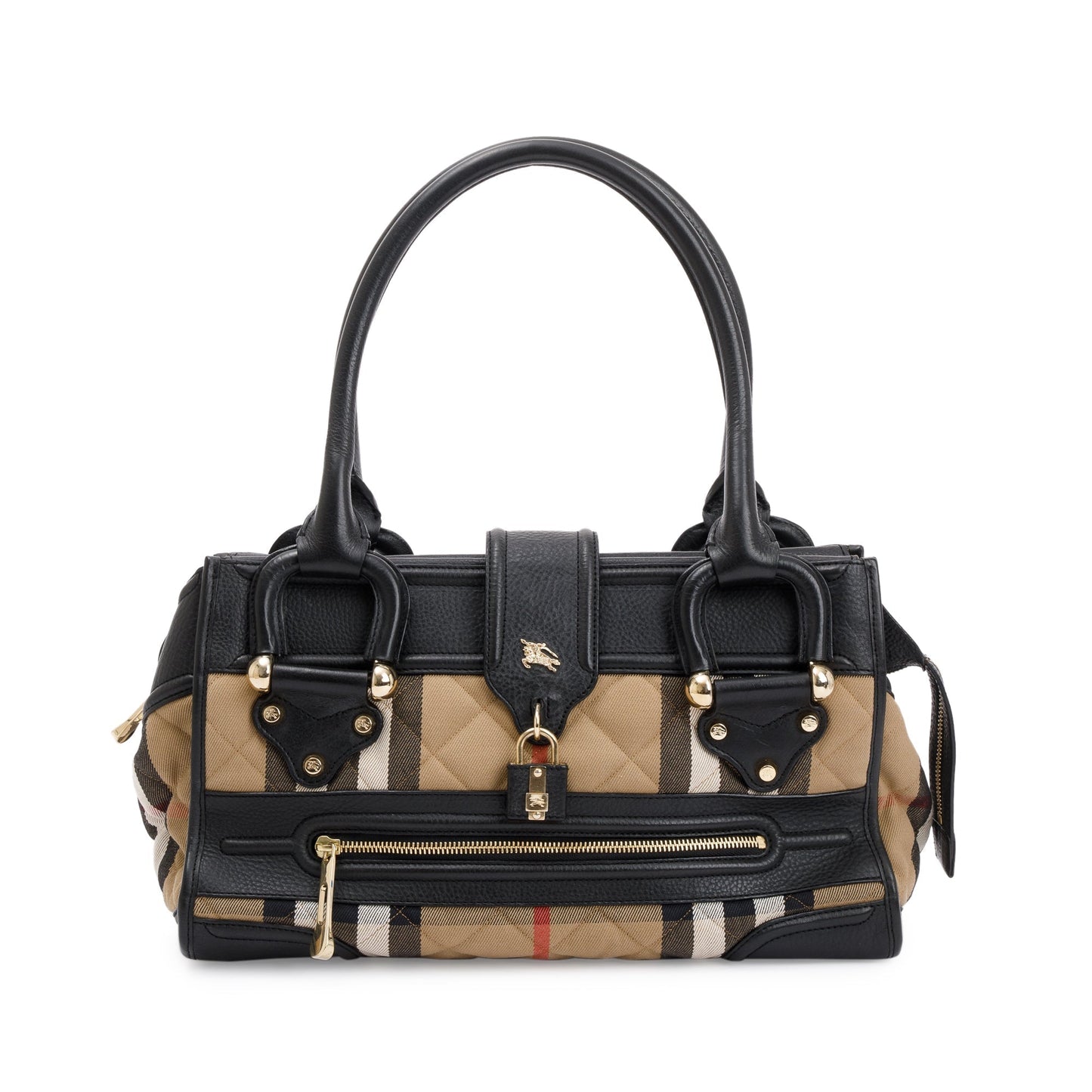 Burberry House Check Quilted Canvas Large Manor Tote Bag