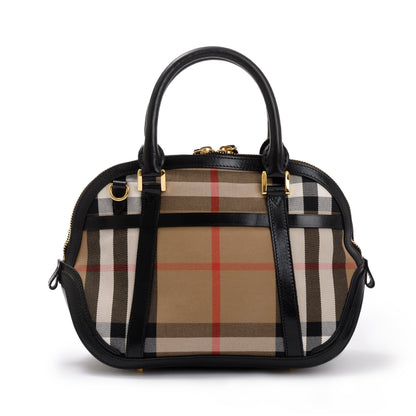 Burberry House Check Small Orchard Bowling Bag