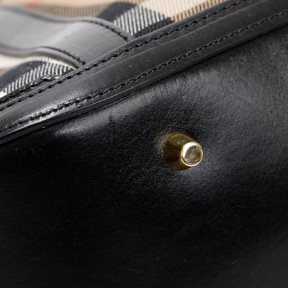 Burberry House Check Small Orchard Bowling Bag