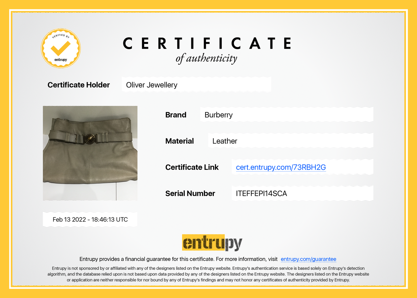 Burberry Large Lambeth Leather Hobo