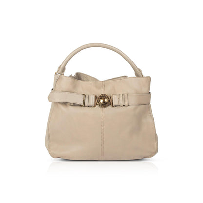 Burberry Large Lambeth Leather Hobo
